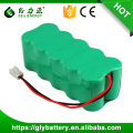 GEL haute qualité rechargeable 800 mah 14.4 v ni-mh batterie nimh batterie pack